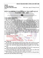 Bao cao thah tich Chi doan 2010