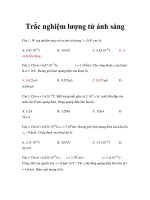 Trắc nghiệm lượng tử ánh sáng doc