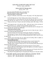 BÁO CÁO THÀNH TÍCH LAO ĐỘNG TIÊN TIẾN