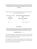 Mẫu quyết định về giải quyết nghỉ việc hưởng chính sách đối với người lao động dôi dư khi sắp xếp lại công ty trách nhiệm hữu hạn một thành viên do nhà nước làm chủ sở hữu pptx