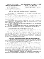 Hướng dẫn xét TNTHCS và tuyển sinh 6 , 1 năm học 2010-2011