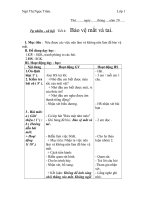 Bài 4: Bảo vệ mắt và tai