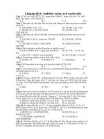 chuyen de 9: andehit-xeton-axit cacboxylic