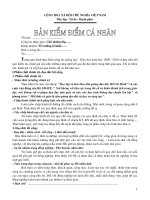 ban kiem diem ca nhan nam hoc