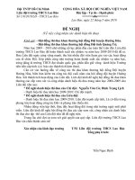 Đề nghị xét danh hiệu thi đua cuối năm