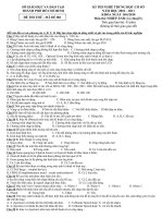 Đề thi thử nghề mã đề 001