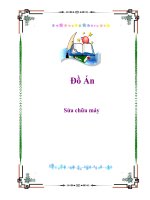 Đồ án: Sửa chữa máy ppt