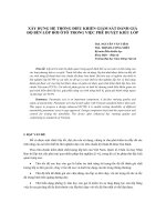 XÂY DỰNG HỆ THỐNG ĐIỀU KHIỂN GIÁM SÁT ĐÁNH GIÁ ĐỘ BỀN LỐP HƠI ÔTÔ TRONG VIỆC PHÊ DUYỆT KIỂU LỐP pps