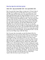 Phú Yên: Địa Chí và Di Tích Lịch Sử potx