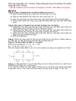 Đề số  thi vào lớp 10 chuyên lý