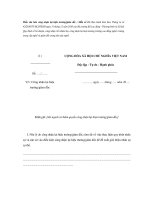 Mẫu văn bản công nhận lại hiệu trưởng/giám đốc ; Mẫu số 16: Ban hành kèm doc