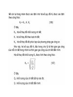 Đồ Án Cơ Khí - Công Nghệ, Kĩ Thuật Chế Tạo Máy (Phần 2) part 11 ppt