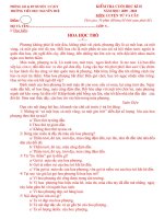 Đề thi môn tiếng Việt lớp 5_Năm học 2009-2010