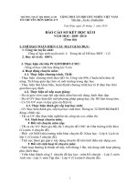 Báo cáo sơ kết HKII_09-10