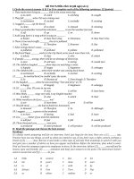 BỘ ĐỀ THI VÀO LỚP 10