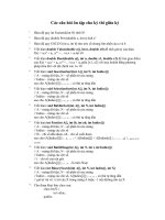 Ngôn ngữ lập trình C++_Kiểm tra giữa kỳ C++ docx