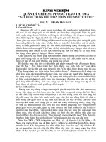 Sáng kiến kinh nghiệm chỉ đạo phong trào thi đua 