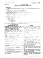 Giáo án Điện Dân Dụng khối 8