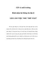 Khái niệm hệ thông tin địa lý ppsx