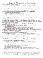 dao động điện từ + sóng ánh sáng