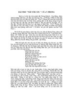 ôn thi bài nói với con