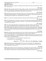 Bài tập trắc nghiệm chuyên đề bảo toàn nguyên tố