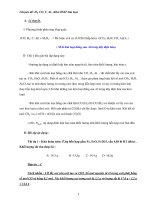 Chuyên đề: H2, CO, C, Al.. Khử OXIT potx