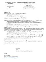 Đề thi vào lớp 10.2