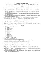 Ôn tập tổng hợp hè L3