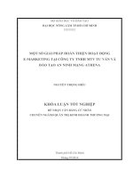 1 số giải pháp hoàn thiện  hoạt động e marketing tại công ty MTV tư vấn và đào tạo an ninh mạng athena