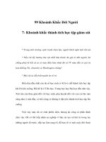 Khoảnh khắc thành tích học tập giảm sút ppt