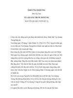 VUA QUANG TRUNG BĂNG HÀ ppt