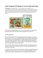 Lịch sử ngành viễn thông và vai trò trong cuộc sống pdf