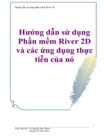 Hướng dẫn sử dụng Phần mềm River2D và các ứng dụng thực tiễn của nó pps