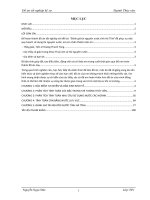 Đồ án tốt nghiệp đánh giá tài nguyên nước tỉnh hà tĩnh