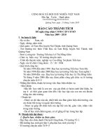 Báo cáo thành tích cá nhân 09-10