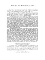 Truyện Kiều—Tiếng khóc cho số phận con người