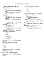 Cac chuyen de Dai so On thi vao THPT.doc