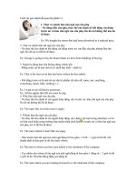 Cách rút gọn mệnh đề quan hệ