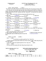 Đề kiểm tra Ngữ văn 6 năm 2009-2010