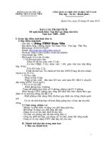 Báo cáo thành tích tập thể LĐTT