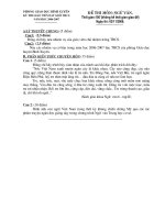 Đề thi GVG huyện Bình Xuyên môn Ngữ Văn