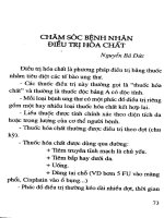 Chăm sóc bệnh nhân điều trị hóa chất pdf
