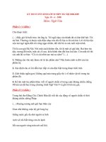 Đề thi văn Hà Nội 2008-2009-2010