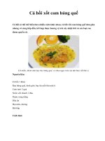 Cá hồi xốt cam húng quế docx