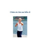 Chăm sóc tim sau biến cố pps