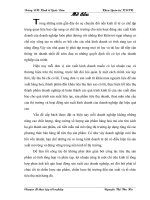 Một số giải pháp nhằm thúc đẩy tiêu thụ sản phẩm tại Công ty Cổ phẩn giầy Hải Dương