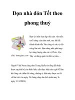 Dọn nhà đón Tết theo phong thuỷ doc