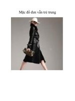 Mặc đồ đen vẫn trẻ trung pdf