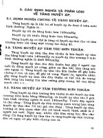 Bệnh tăng huyết áp - Cách phòng và điều trị (Phần 2) pdf